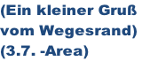 (Ein kleiner Gruß  vom Wegesrand) (3.7. -Area)